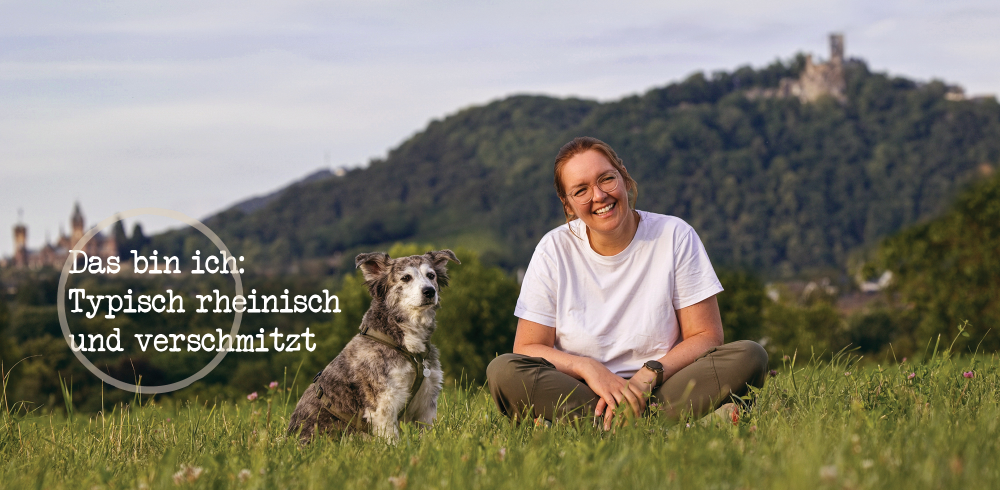 verschmitzt mit Hund | Silvia Schmitz und Marla
